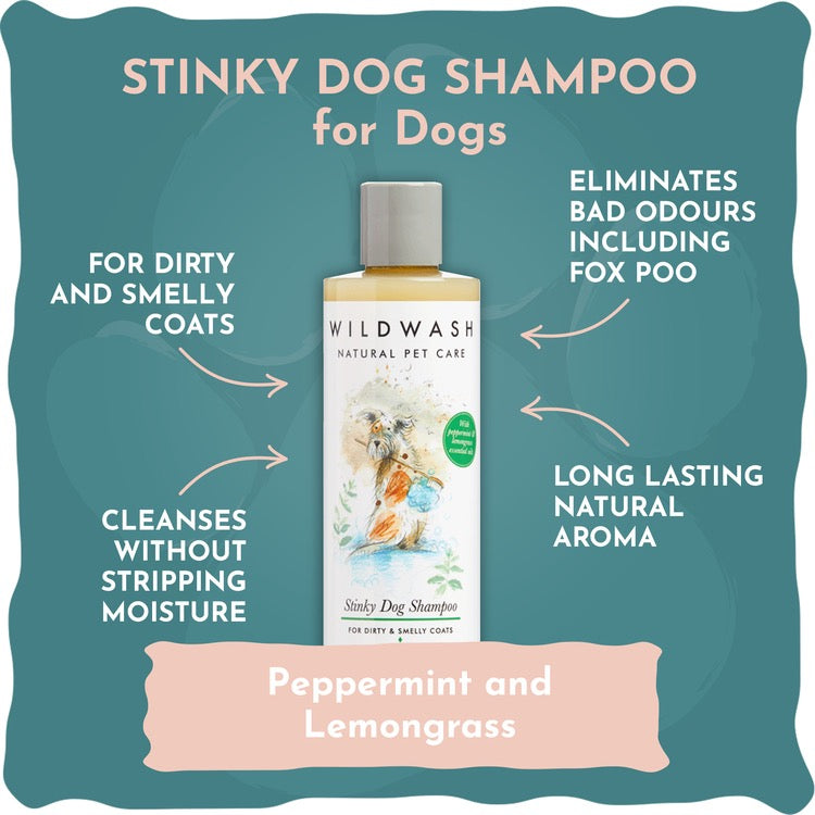 PET Stinky Dog Sjampo Hund – 250ml