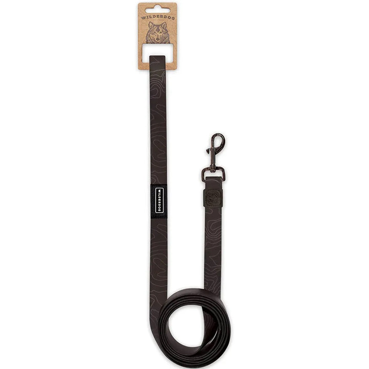 Vanntett Hundebånd - Black 180 cm