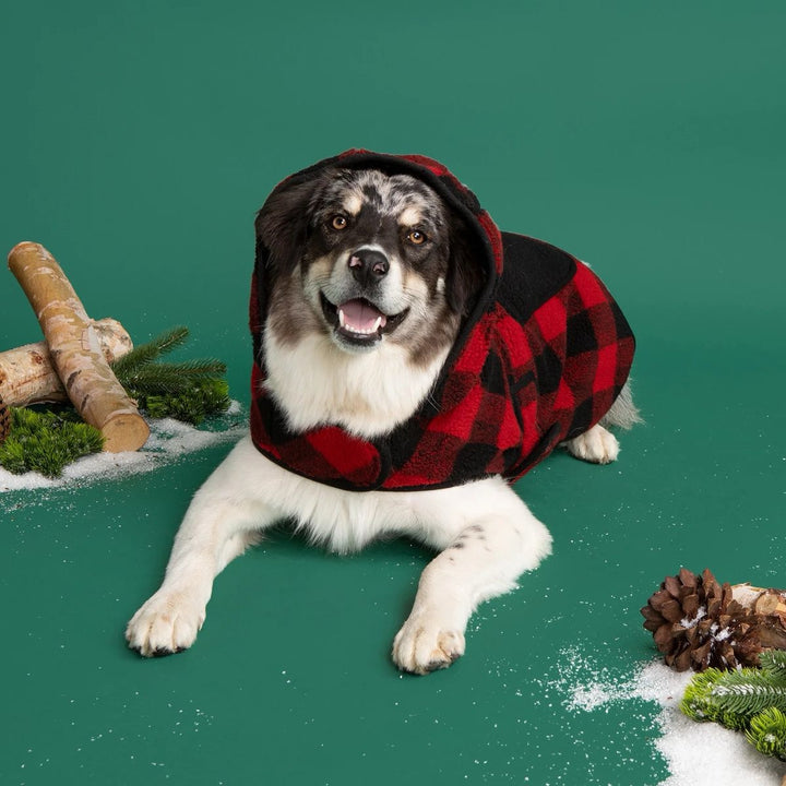 Sherpa Jacket - Red Plaid