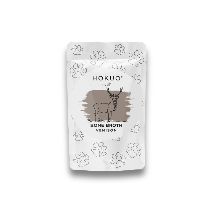 Beinkraft av hjort med økologisk reishi for hund | 100 ml