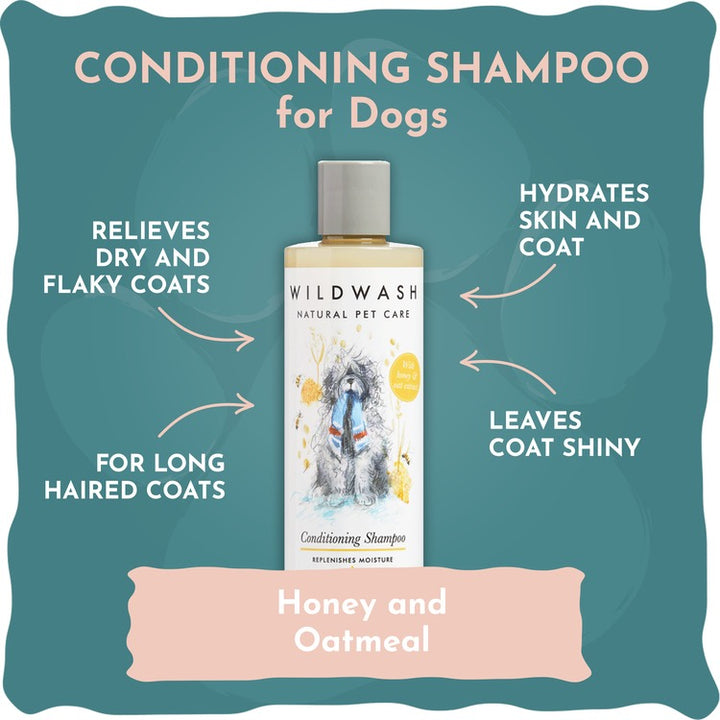 PET Fuktgivende Sjampo Hund - 250ml