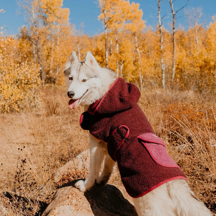 Sherpa Jacket - Berry