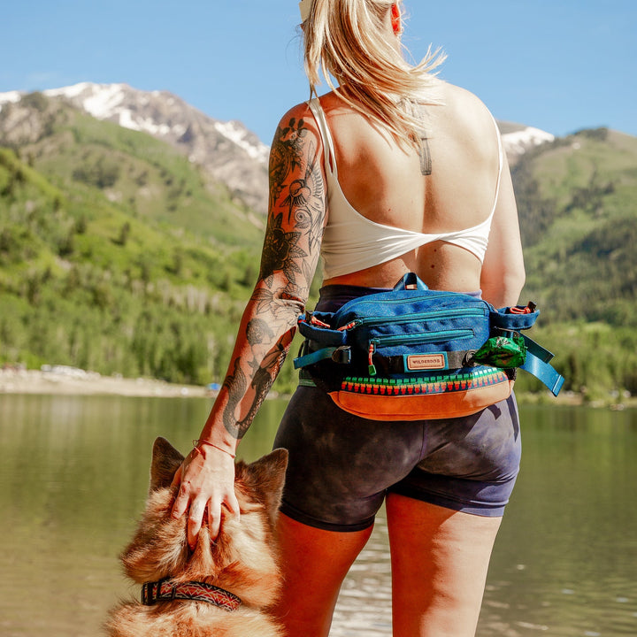 Mega Hip Pack - Rumpetaske Pacific Blue