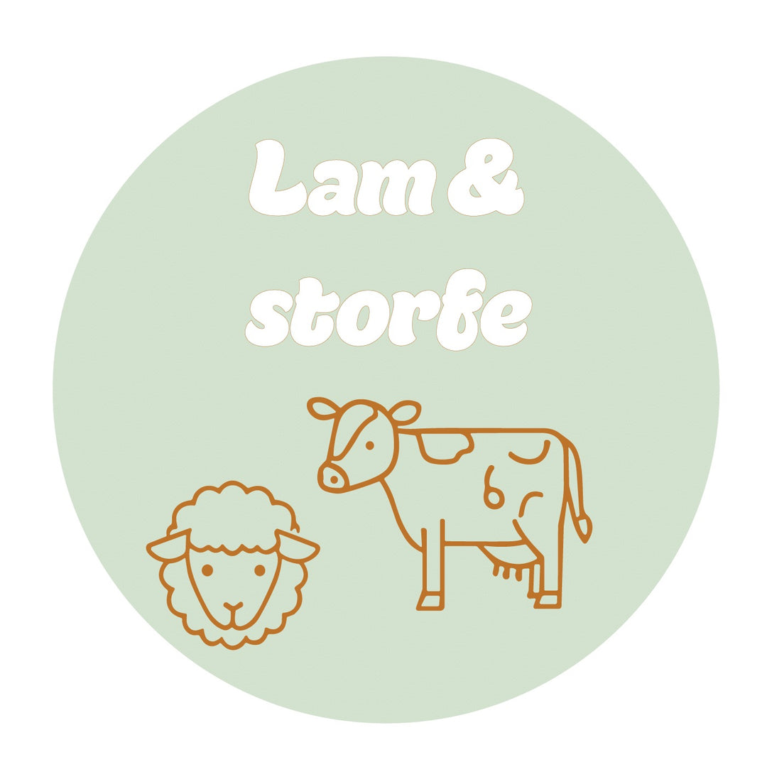 Lam & Storfe - Burger 60 Stk
