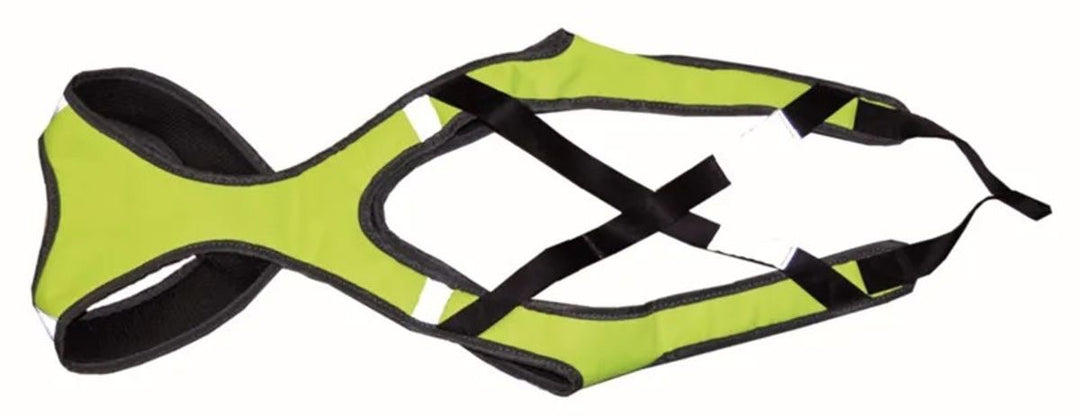 Skisele/trekksele Neongrønn