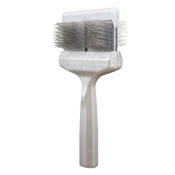 Coat Grabber Hundebørste - Firm Silver