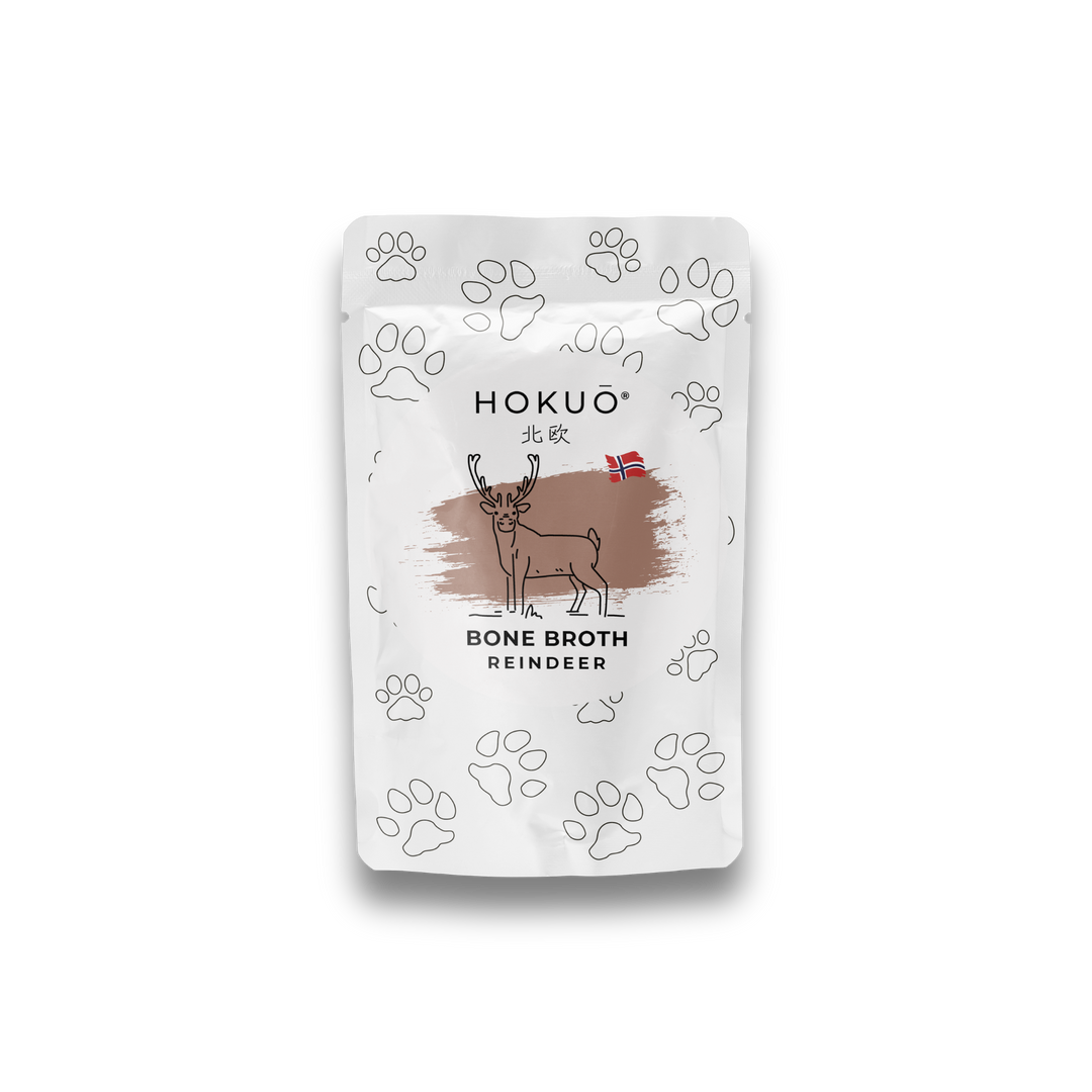 Beinkraft av norsk reinsdyr til hund | 400 ml