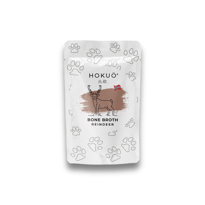 Beinkraft av norsk reinsdyr til hund | 400 ml